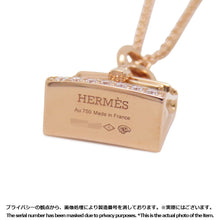 Load image into Gallery viewer, HERMES Amulette Kelly Necklace 18K Pink Gold