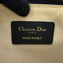 将图像加载到图库查看器中,Dior Travel Kit Oblique Jacquard Navy/BeigeS5476CTZQ_M928 Canvas Leather