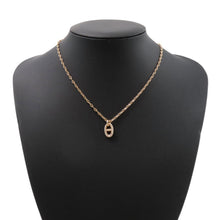 Load image into Gallery viewer, HERMES Farandole Necklace Size STH221303B 00ST 18K Pink Gold