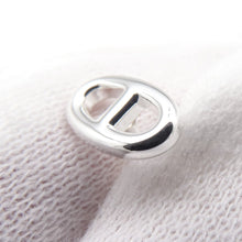 将图像加载到图库查看器中,HERMES Farandole Chaine d'Ancre motif Earrings Size TPM SV925