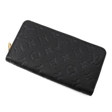 将图像加载到图库查看器中,LOUIS VUITTON Zippy Wallet NoirM28791 Monogram Empreinte Leather