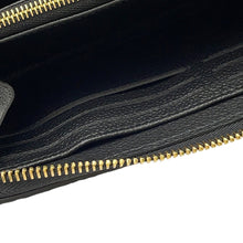 将图像加载到图库查看器中,LOUIS VUITTON Zippy Wallet NoirM28791 Monogram Empreinte Leather