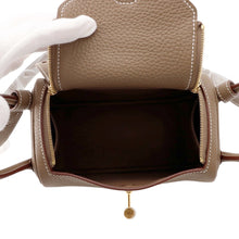 Load image into Gallery viewer, HERMES Lindy Etoupe Taurillon Clemence Size Mini