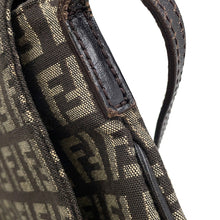 Load image into Gallery viewer, FENDI Zucchino Mamma Bucket Shoulder Bag Beige/Brown8BT075JQ4 Canvas Leather