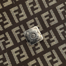 Load image into Gallery viewer, FENDI Zucchino Mamma Bucket Shoulder Bag Beige/Brown8BT075JQ4 Canvas Leather