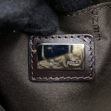 Load image into Gallery viewer, FENDI Zucchino Mamma Bucket Shoulder Bag Beige/Brown8BT075JQ4 Canvas Leather