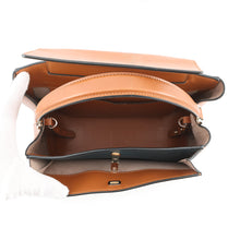 Load image into Gallery viewer, Valextra Valextra Brera 2WAY Handbag Brown Leather Size Medium