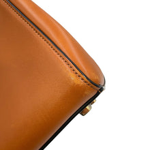 Load image into Gallery viewer, Valextra Valextra Brera 2WAY Handbag Brown Leather Size Medium
