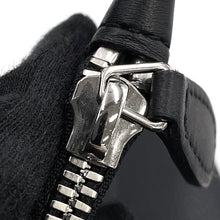 Load image into Gallery viewer, BALENCIAGA NavyCabas Black3399332AAED1090 Mesh Leather Size S