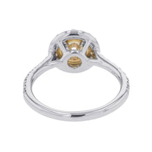 将图像加载到图库查看器中,TIFFANY&Co. Soleste Engagement Ring Diamond x Pink Diamond Size No. 9 Pt950 K18YG