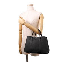 Load image into Gallery viewer, HERMES Garden Party Black Negonda Leather Size TPM