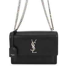 Load image into Gallery viewer, SAINT LAURENT PARIS Sunset ChainShoulder Bag Black442906D420N1000 Calf Leather