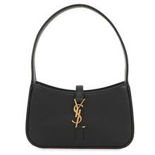 将图像加载到图库查看器中,SAINT LAURENT PARIS LE 5 A 7 Handbag Black7103182R20W1000 Calf Leather Size Mini