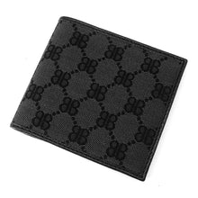 Load image into Gallery viewer, BALENCIAGA The Hacker Project Bifold Wallet Black680430 Canvas/Leather