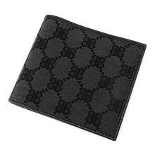 将图像加载到图库查看器中,BALENCIAGA The Hacker Project Bifold Wallet Black680430 Canvas/Leather