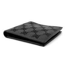 将图像加载到图库查看器中,BALENCIAGA The Hacker Project Bifold Wallet Black680430 Canvas/Leather