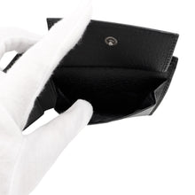 将图像加载到图库查看器中,BALENCIAGA The Hacker Project Bifold Wallet Black680430 Canvas/Leather