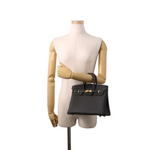 将图像加载到图库查看器中,HERMES Birkin Plomb Togo Leather Size 25