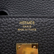将图像加载到图库查看器中,HERMES Birkin Plomb Togo Leather Size 25