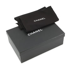 Load image into Gallery viewer, CHANEL Camellia Pointed Toe Sandals BlackG45928 Velvet Size 39C