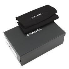 Load image into Gallery viewer, CHANEL CHANEL CC Logo Espadrilles BlackG45849 Velvet Raffia Size 39C
