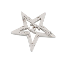 Load image into Gallery viewer, CHANEL Brooch Star Rhinestone Metal Rhinestone