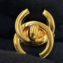 Load image into Gallery viewer, CHANEL Earring CC Logo Gold Plated