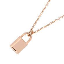 Load image into Gallery viewer, HERMES Kelly Amulette Cadena NecklaceH121332B 00 18K Pink Gold