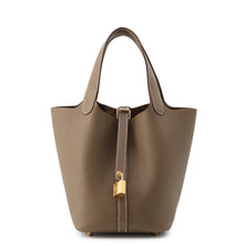 Load image into Gallery viewer, HERMES Picotin Lock Etoupe Taurillon Clemence Size PM