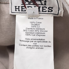 Load image into Gallery viewer, HERMES Cap Max Panorama Size 60 Mastic Cotton100%