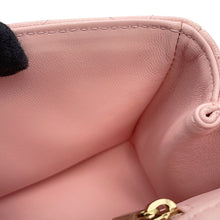 将图像加载到图库查看器中,CHANEL Matelasse Top Handle Shoulder Bag PinkAS5554 Caviar Leather Size 23