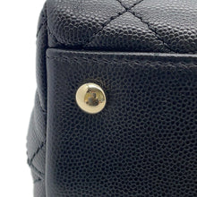 将图像加载到图库查看器中,CHANEL Coco handle BlackA92991 Caviar Leather Size 29