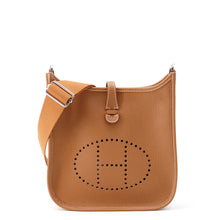 Load image into Gallery viewer, HERMES Evelyne Gold Taurillon Clemence Size 23