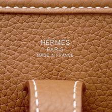 Load image into Gallery viewer, HERMES Evelyne Gold Taurillon Clemence Size 23