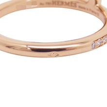 Load image into Gallery viewer, HERMES Link de HERMES Ring Size 50/#10 18K Pink Gold