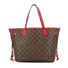 将图像加载到图库查看器中,LOUIS VUITTON Neverfull・Inside Out Sari RedM12708 Monogram Size MM