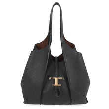 Load image into Gallery viewer, TOD’S Timeless Shopping Bag BlackXBWTSBA0300Q8EB999 Leather Size Medium