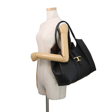 Load image into Gallery viewer, TOD’S Timeless Shopping Bag BlackXBWTSBA0300Q8EB999 Leather Size Medium