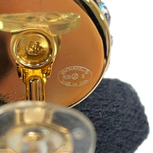 将图像加载到图库查看器中,CHANEL CC Logo EarringABH727-B24313-U9887 Gold Plated Rhinestone