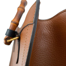 将图像加载到图库查看器中,GUCCI Diana Bamboo Tote Bag Brown703218 Leather Size Large