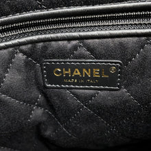 Load image into Gallery viewer, CHANEL Chanel22 Handbag BlackAS3261 Calf Leather Size Medium