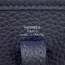 Load image into Gallery viewer, HERMES Evelyne Long Blue Nuit Taurillon Clemence Size TPM