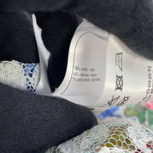 将图像加载到图库查看器中,CHANEL Lace blouse Size 34 White/MulticolorP77245-V69058-NX111 79% Cotton, 14% Viscose, 7% Polyamide