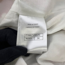 将图像加载到图库查看器中,CHANEL 24P Blooming Raffia Patchwork Jacket Size 34 White/MulticolorP76667-V68570-NU931 Cotton82% Polyester18%