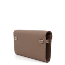 Load image into Gallery viewer, HERMES Kelly Long Wallet To Go Etoupe Epsom