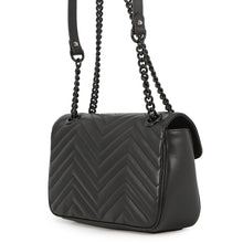 Load image into Gallery viewer, GUCCI GG Marmont Shoulder Bag Black443497 Leather Size Medium