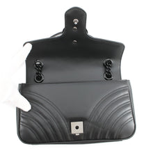 Load image into Gallery viewer, GUCCI GG Marmont Shoulder Bag Black443497 Leather Size Medium