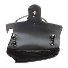 Load image into Gallery viewer, GUCCI GG Marmont Shoulder Bag Black443497 Leather Size Medium
