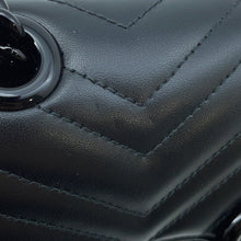Load image into Gallery viewer, GUCCI GG Marmont Shoulder Bag Black443497 Leather Size Medium