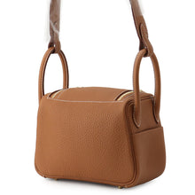 将图像加载到图库查看器中,HERMES Lindy Gold Taurillon Clemence Size Mini